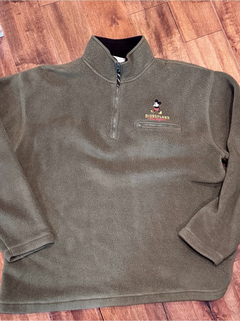 Vintage Disneyland Fleece Quarter Zip